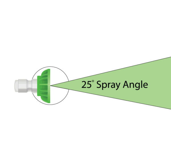 FlowZone Nozzle Quick Connect 25 degree Fan Nozzle - Image 4