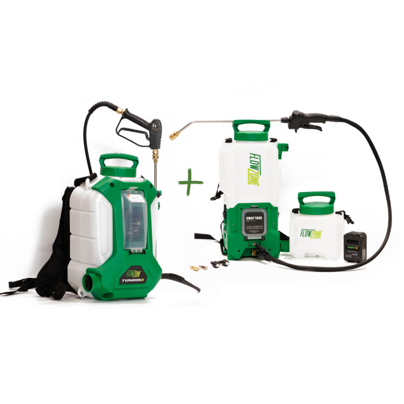 FlowZone Typhoon G3 + Swap Tank MicroBurst Pest Pack