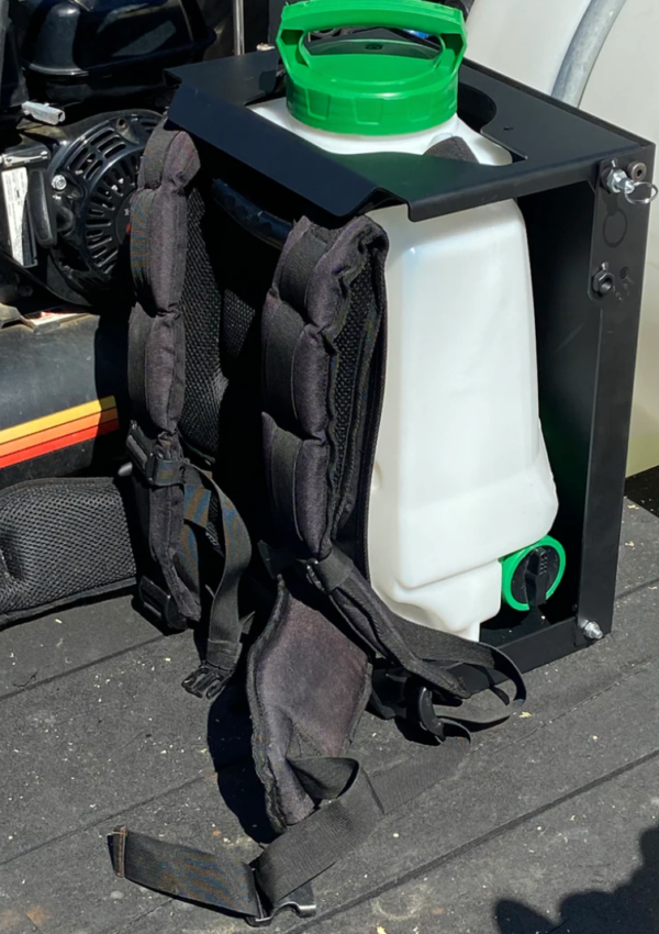 FlowZone Van / Ute Mounted Backpack Sprayer Rack - Image 2